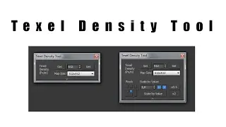 Texel Density Tool : Detaylı anlatım.