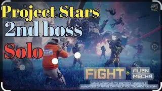 PROJECT STARS BETA 2ND BOSS SOLO THIS BOSS IS PROGRAMED TOXIC