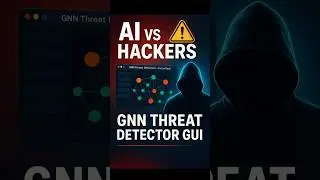 🚨 AI vs Hackers! | Python GNN Threat Detector 🕵️&zwj;♂️⚡ Real-time Cyber Defense GUI 💻🔥 #FuzzuTech