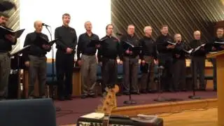 Mark Haight and the Pilgrims men's chorus perform Shout For Joy