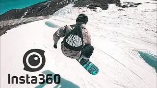 INSTA 360 |  Best ACTION CAMERA-DRONE for snowboarding