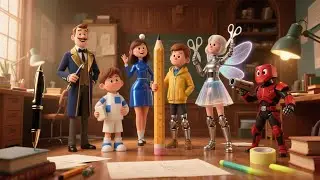 Which of these stationery characters would you like?