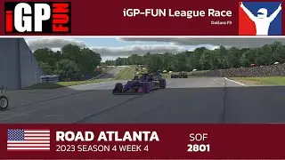 Race Resilience: RameX Racing's Road Atlanta Adventure! | iRacing 2023 Season 4 Week 4