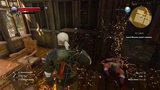 The Witcher 3 - Get Junior: Key to Whoreson's Junior's Estate, Search Hideout, Kill Henchmen Combat