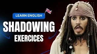 Shadowing Jack Sparrow funniest scene - Pronunciation Practice
