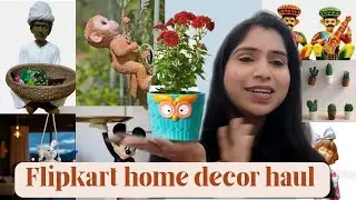 Amazing Garden, Table Top, Shelf Decors From Flipkart । Shopping With Flipkart। Flipkart Decor Haul 