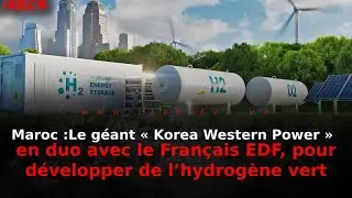 Maroc :Un g&eacute;ant  cor&eacute;en en duo avec le Fran&ccedil;ais EDF, pour d&eacute;velopper de l&rsquo;hydrog&egrave;ne vert