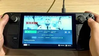 The evil within 2 Steam Deck gameplay