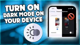 how to Turn on dark mode on your device | F HOQUE |