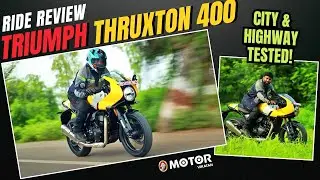 யாருக்கு இந்த பைக் செம Fit! Triumph Thruxton 400 Ride Review | Cafe Racer in 400cc!