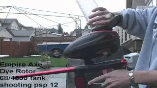 Empire Axe vs Etek 3 AM Shooting