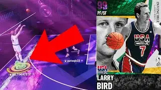 LARRY LEGEND! INVINCIBLE LARRY BIRD GAMEPLAY! NBA 2K21 MYTEAM