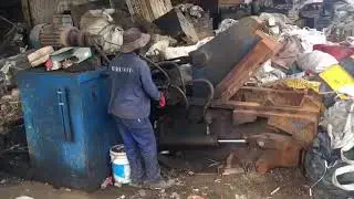 Secondhand Baler suitable for Non Ferrous and small subgrade VIDEO