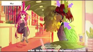 Visual Novel Point-and-Click Scene Progress - Sweetly Sweetened Sweets
