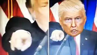 Trump&rsquo;s Mouth in Fake News!