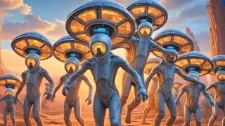 Parade of Lost Shapes | Hypnotic Surreal AI Dreamscape