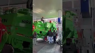 Hira combine 985 #harvester #combineharvester #automobile #agriculture #farming #shorts #shortvideo
