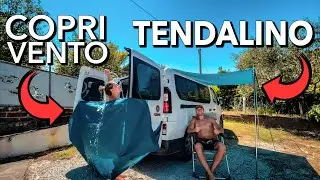 TENDALINO MAGNETICO per van camperizzato