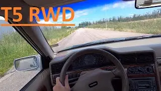 Volvo 960 T5 0-100kmh / 0-60mph (5-Cylinder Turbo Sound)