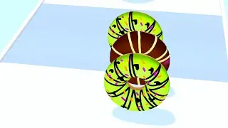 Donut Stack 3D 💥🎠🐰 IOS Android Gameplay Walkthrough Levels #10 CKC83 YA32A