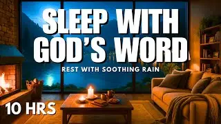 Peaceful Psalms for Sleep with Rain Sounds | Experience God&rsquo;s Peace Tonight (10 HRS)
