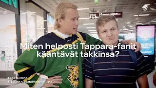 Miten helposti Tappara-fanit k&auml;&auml;nt&auml;v&auml;t takkinsa?
