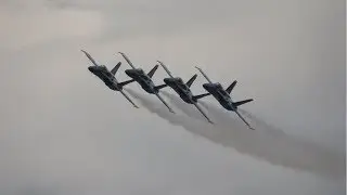 NAS JAX Air Show 2018 US NAVY BLUE ANGELS RARE DOUBLE PERFORMANCE!!!