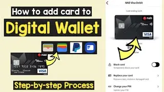 NAB card link Digital Wallet | Add NAB card to Apple Pay Wallet | National Australia Bank (NAB) Card