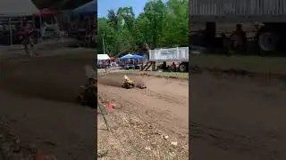 RC mud bog drag racing - Traxxas Xmaxx with a stuffed animal rider