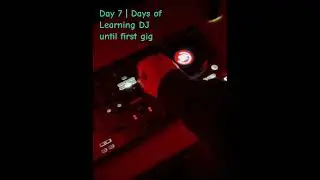 Day 7 / Days of Learning until my first gig #dj #bpm150to160 #rave #mix #schranz #challange #techno