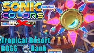 Sonic Colors (Dolphin 4K 60fps) - Tropical Resort Boss (S Rank)