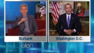 Barack Obama jokes about losing Twitter record to Ellen Degeneres