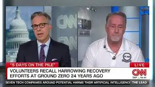 The Lead With Jake Tapper   Untold Stories of 9 11 Responders  Risking It All to Help 1