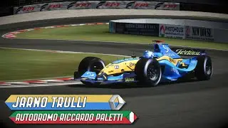 Jarno Trulli | Renault 2004 | Aut&oacute;dromo Riccardo Paletti (Varano)