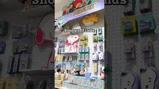 Snoopy finds at #miniso #snoopy #peanuts
