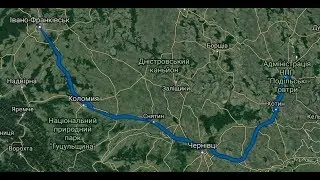 Дорога Івано-Франківськ-Чернівці-Кам'янець-Подільський. Н10+Н03. Стан на 10.11.2018