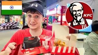 Americans SHOCKED By KFC in India! (Better Than USA?) 🇮🇳