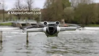 Mapledurham House - Mapledurham Lock - Caversham Princess - DJI Mini 3 PRO