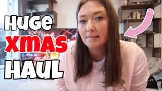 HUGE Christmas Present HAUL! Vlogmas Day 18.