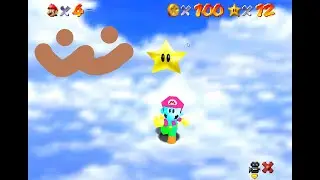 Super Mario 64 Extreme(Course 2 Adventure Playground - Stars 3/7 100s + Star 3)(Kaizo Stars 568/569)