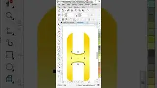 HK Logo Design CorelDraw #youtubeshorts #viral #viralvideo #coreldraw