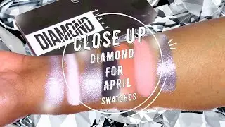 BH Cosmetics Birthstone l Diamond For April Palette CLOSE UP Swatches l NelleDoingThings!