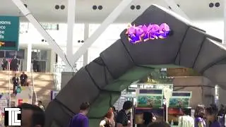 Hologram' at E3 - TLC Floating Video, see-thru LED screens Hypervsn