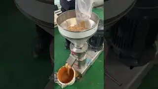 Colloid mill, peanut butter grinder, chili grinder. #Colloidmill #PeanutButtergrinder
