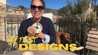 VLOG | A Day As A Designer In MALLORCA | My First Designs | Pottery Bowls