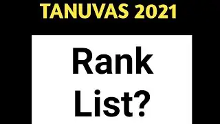 TANUVAS|2021|BVSC|VETERINARY COUNSELLING|Rank|List|Date?|Vjalerts|