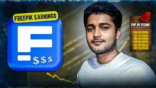 My Freepik Contributor Earnings & Top-Selling Items | What Sells Best on Freepik?