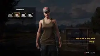 Far Cry 5 Female Character Customization Gameplay PS4 Pro
