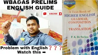WBA&AS English For Preliminary Examination | English Guide And Important Tips | Remedios Fernandes