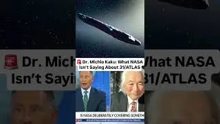 🚨&ldquo;NASA&rsquo;s Next Move&mdash;Or Next Cover-Up ?&rdquo; 🚀👁️&zwj;🪐  Dr. Michio Kaku Breaks Down Three Major Space Updates